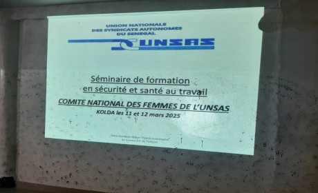 Leadership et autonomisation des femmes: l'Unsas installe son comité regional a Kolda